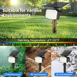 Solar Spot Lights Outdoor Waterproof Adjustable Solar Powered Landscape Lights for Yard 3 Long Time Lighting Modes | Lumora
