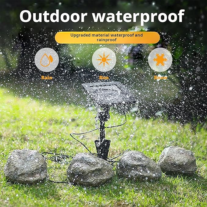 LIYAOLI Solar Rock Lights 8-Pack | Auto-Dimming & 8H Runtime | IP44 Waterproof Landscape Lighting for Garden/Pathway/Lawn (Rock - 8 Pack)