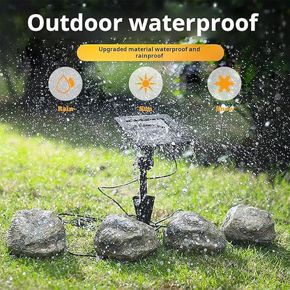 LIYAOLI Solar Rock Lights 8-Pack | Auto-Dimming & 8H Runtime | IP44 Waterproof Landscape Lighting for Garden/Pathway/Lawn (Rock - 8 Pack)