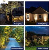 Gardenreet Brass In Ground Well Light - Ip67 Low Voltage Outdoor Light, 12V LED Landscape Lighting, Antique Bronze | Lumora