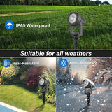 Solar Spot Lights Outdoor, Landscape Spotlights IP65 Waterproof 9.8ft Cable, Dusk to Dawn Solar Uplights for Trees | Lumora