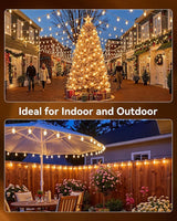 Commercial 1000FT C9/E17 Christmas Light Sockets Set Spool, C9 Christmas Stringer - Outdoor Security Flood Light | Lumora