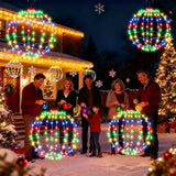 Joomer 2 Pack Christmas Big Ball Lights, 20IN & 18IN Foldable Metal Sphere Lights Waterproof - Outdoor String Light | Lumora
