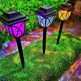 keeda Solar Pathway Lights Outdoor Waterproof Modern Style Design Solar Landscape Light for Outside Garden Yard | Lumora