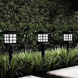 Misc Solar Pathway Coach Lights 15" Set of 6 Black | Lumora