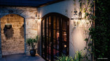 Urban Ambiance Luxury Colonial Outdoor Wall Light, Large Size: 22.5" H x 12.25" W, with Tudor Style Elements | Lumora