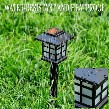 Zento Deals Driveway Lights Outdoor Solar Pathway Garden - Outdoor Waterproof Bright Landscape LED Lights - Outdoor Garden Lights for Patio, Lawn, Yard, Driveway, Walkway and Landscape