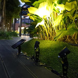 MINI 50X Twin Solar-Powered Cast Aluminium Warm White LED Spotlight 60-100 Lumen Per Light Fixture for Outdoor | Lumora