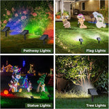 Kingsyard Solar Color Changing Lights 8 Colors, USB & Solar Powered Solar Lights Outdoor Waterproof IP68 | Lumora