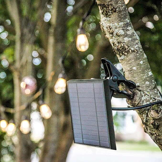 Brightech Ambience Pro Replacement Solar Panel - Compatible ONLY with Brightech 2W Solar-Powered Outdoor String | Lumora