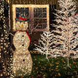 Pure Garden Solar Powered Outdoor String Lights - 200 LED Fairy Lights with Eight Light Modes - for Patio | Lumora