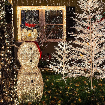 Pure Garden Solar Powered Outdoor String Lights - 200 LED Fairy Lights with Eight Light Modes - for Patio, Backyard, Holidays, and Events (White)